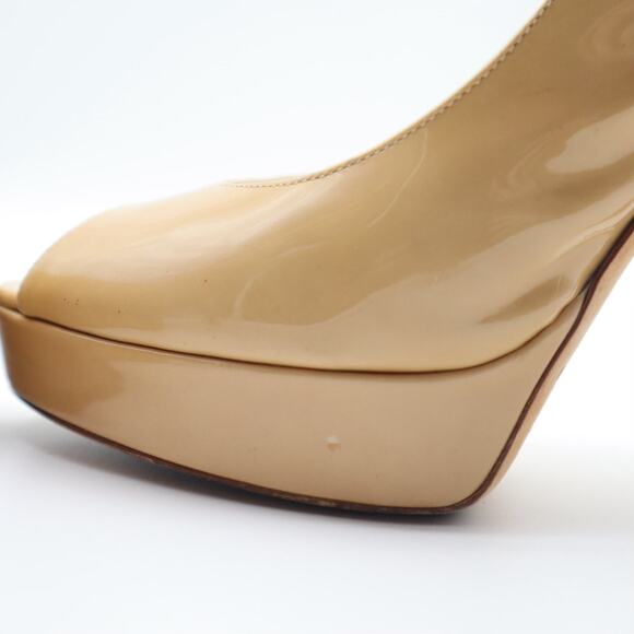 Jimmy Choo Vita Slingback Peep Toe Pumps Size 40.5 - Picture 8 of 12